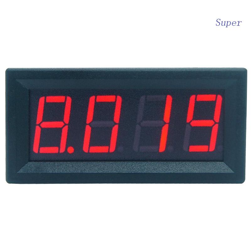 Super 0.56 inch Digital Ammeter for DC 0-9.999A(10A) Accurate Current ...