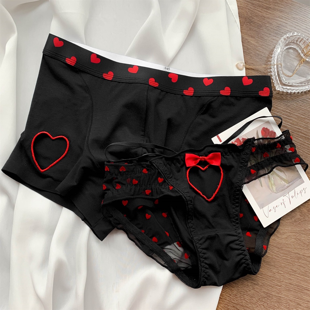 Sanrio Hello Kitty Matching Underwear Couple Underpants Kawaii