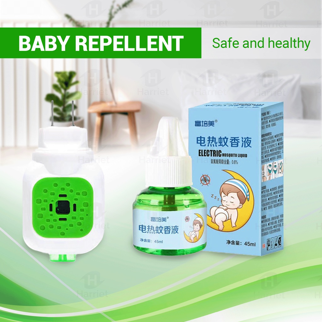 Electric Mosquito Coil Liquid Mosquito Repellent bottle Odorless Gentle