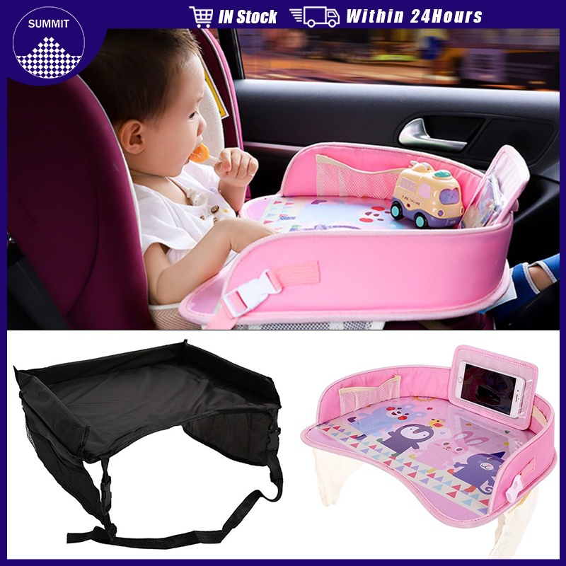 Universal Children Car Ceat Tray Waterproof Portable Safety Seat Tray