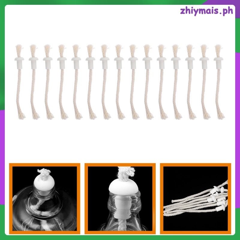 [READY STOCK] Light Bulb Holder Glass Oil Burner Wick Paraffin Lamp