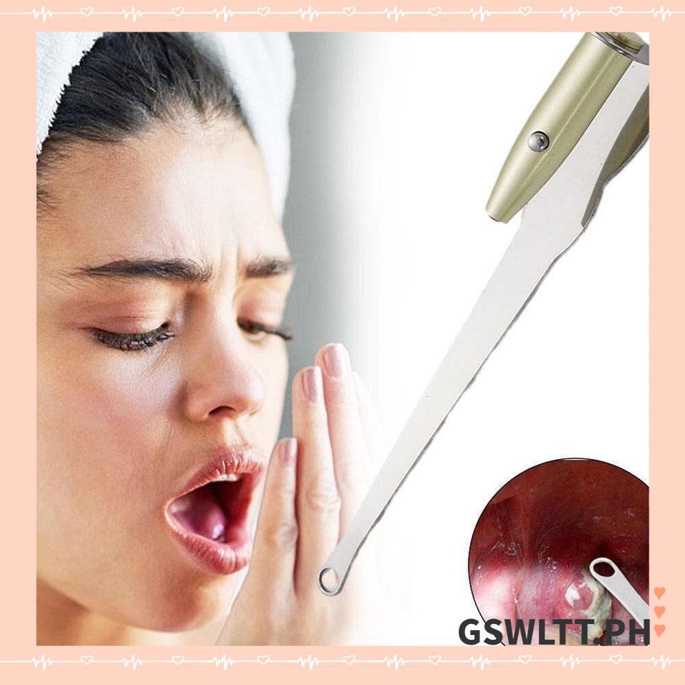 GSWLTT Tonsil Stone Remove Tool New Round Spoon Head Clean Mouth