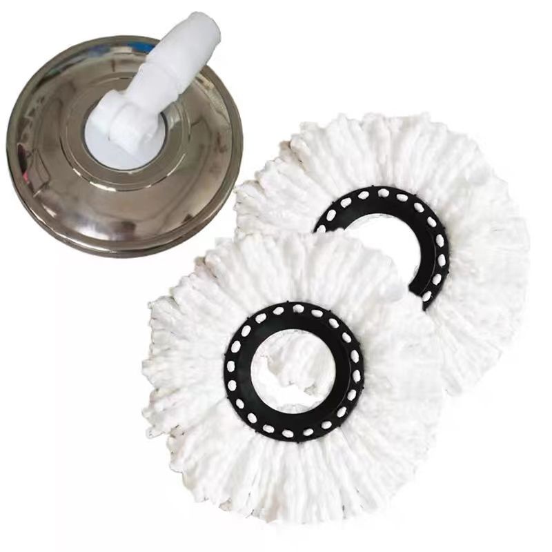 Head Rotating Mop Plate Universal Replacement Stainless Steel Mop Plate