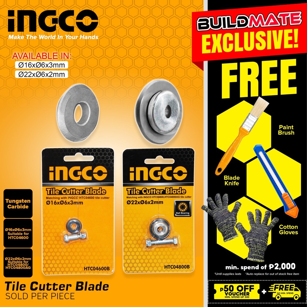 INGCO Tile Cutter Tungsten Carbide BLADE ONLY for FOR HTC04600 and