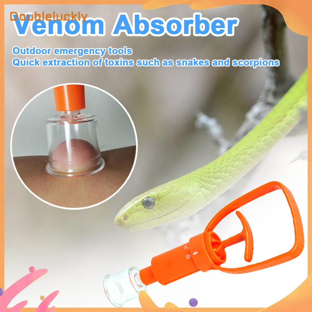 Hot Venom Extractor Outdoor Camping Survivor Emergency Safe First Aid ...