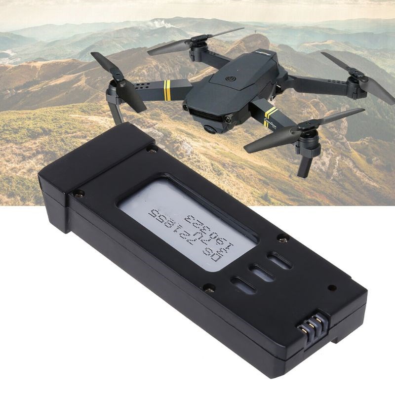 Batteries Drone RC 3.7V 1200mAh Drone RC Avec Chargeur, 3.7V - 10