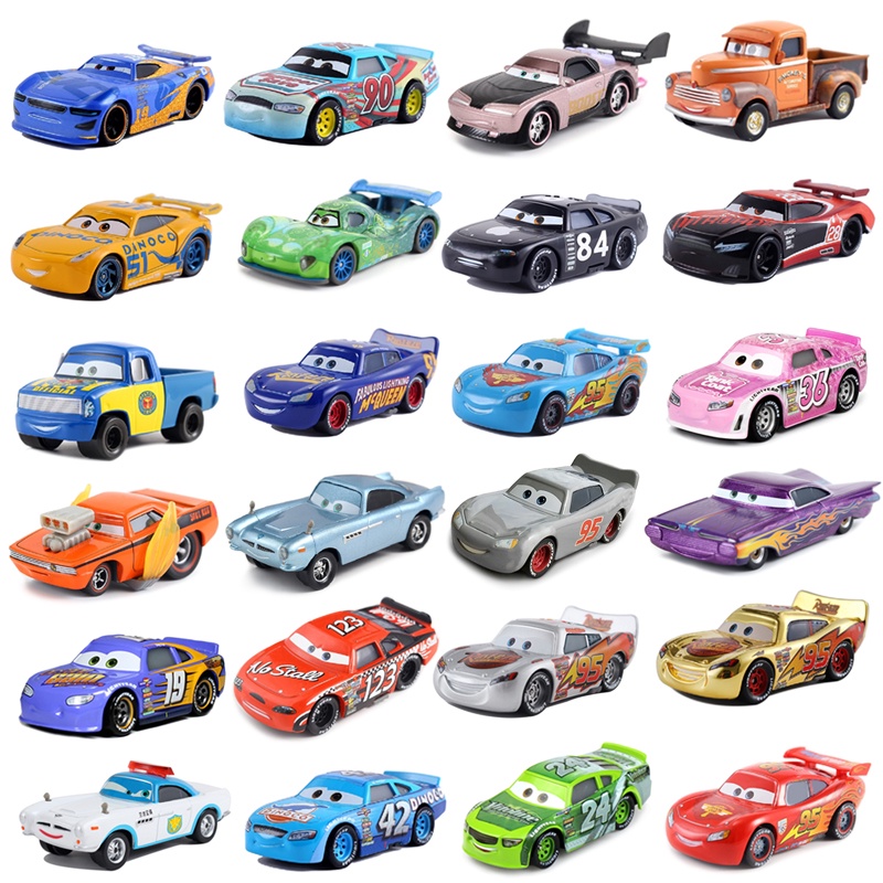 Disney Pixar Cars 3 Lightning McQueen Matt Jackson Storm Ramirez Mattel ...