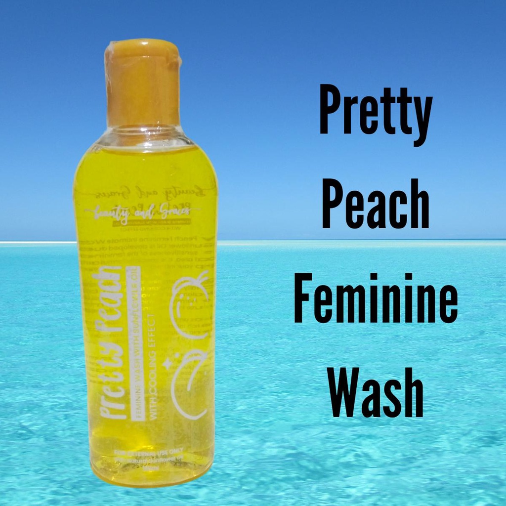 Pretty Peach Feminine Wash with cooling effect 150mL Shopee Philippines