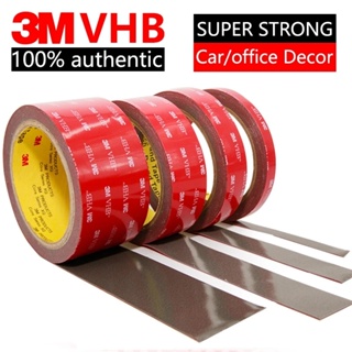 3M Double sided heavy duty tape,Super Strong Two Sided tape 20 Feet Length  X 1 inch Width, Waterproof Tape, command strips picture hanging,Decor,LED