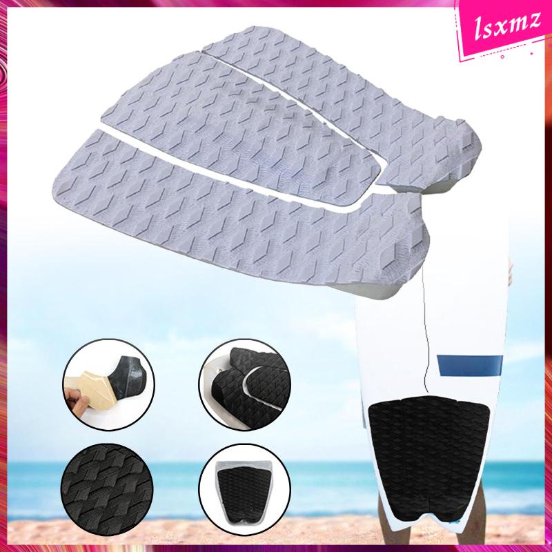 [Lsxmz] 3Pcs Surfboard Traction Pad Surfboards Pads Premium EVA Deck