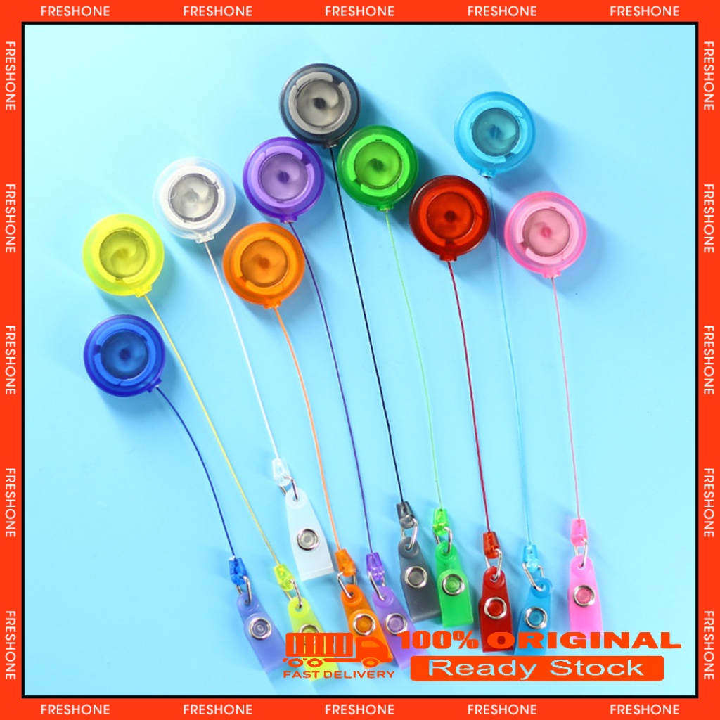 FreShone Plastic ID Card Holder Clip School Supplies Nurse Work Card