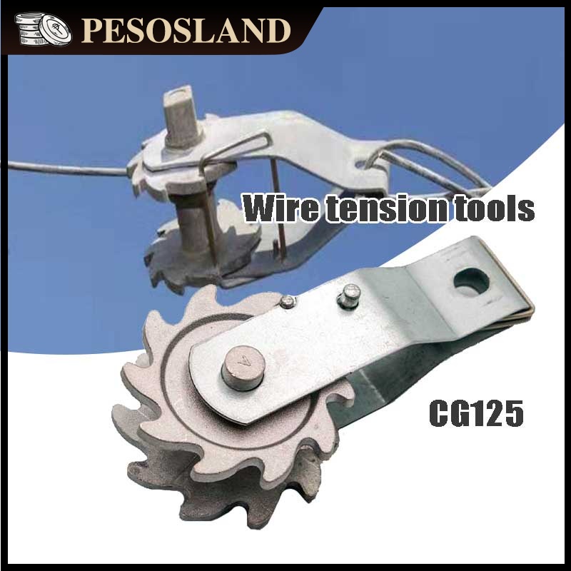 Heavy Duty Electric Fence Wire Strainer / Greenhouse Wire Tensioner