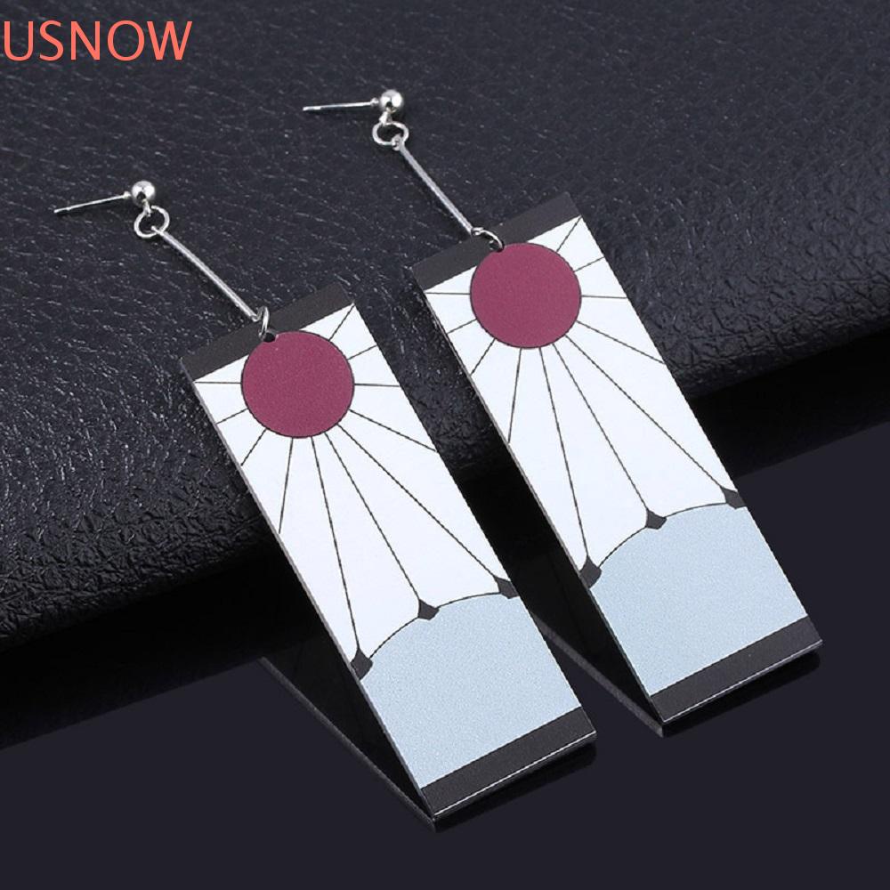 HOT Tanjiro Anime Clip On Earrings USNOW New Women Dangle