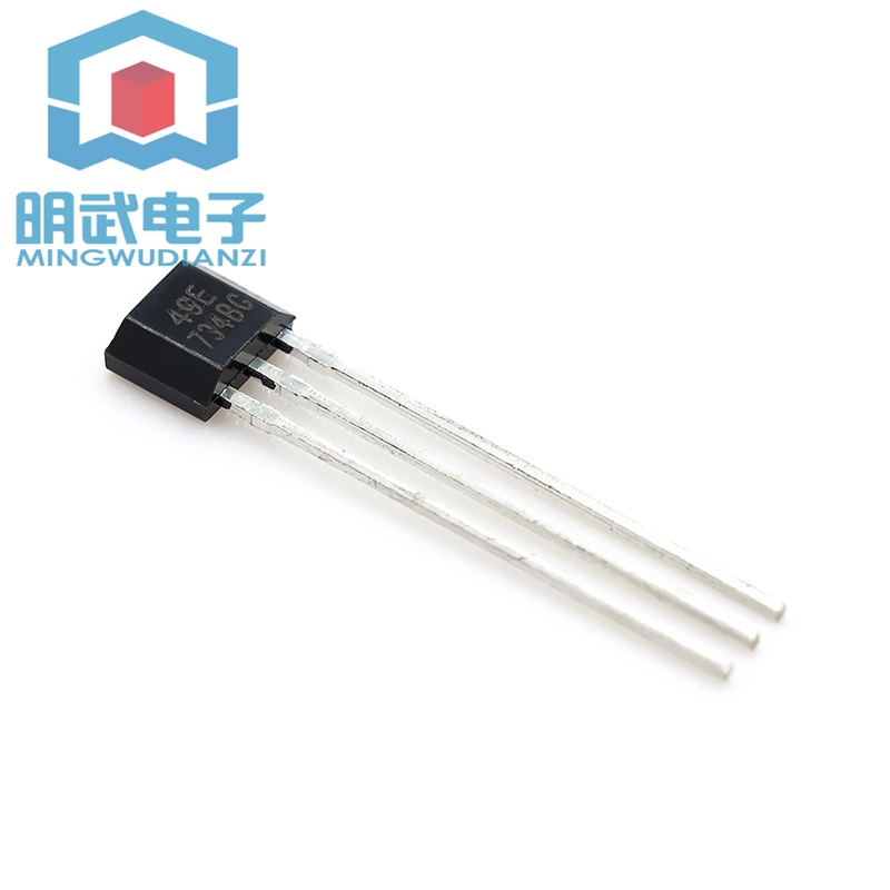 10PCS 49E Sensor S49E Hall Element SS49E High Sensitivity Linear Hall ...
