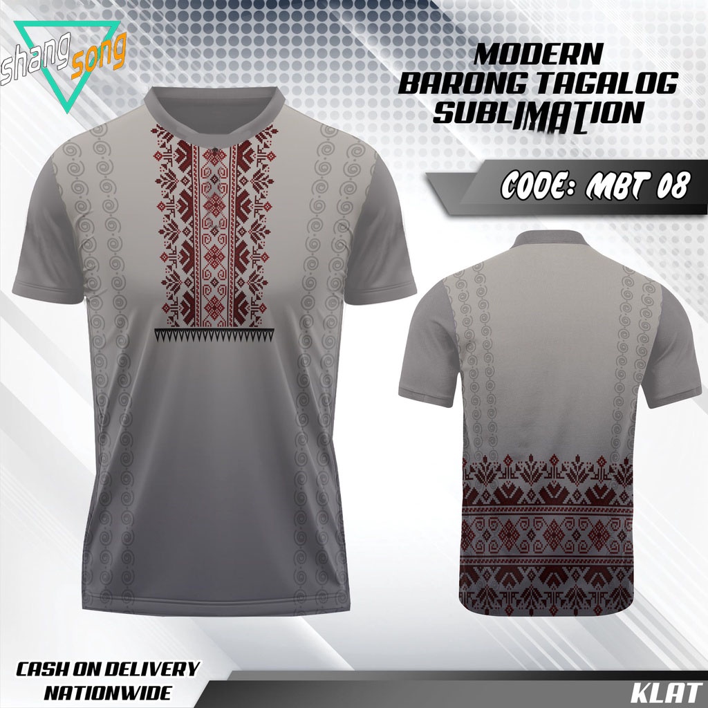 Modern Barong Tagalog philippine ethnic shirt Full Sublimated for Men ...