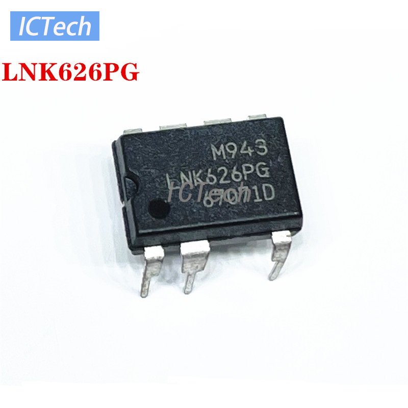 Produktbild von IC LNK626PG – DIP-7 Integrierte Schaltung, Stromversorgungs-IC Für Verschiedene Karten