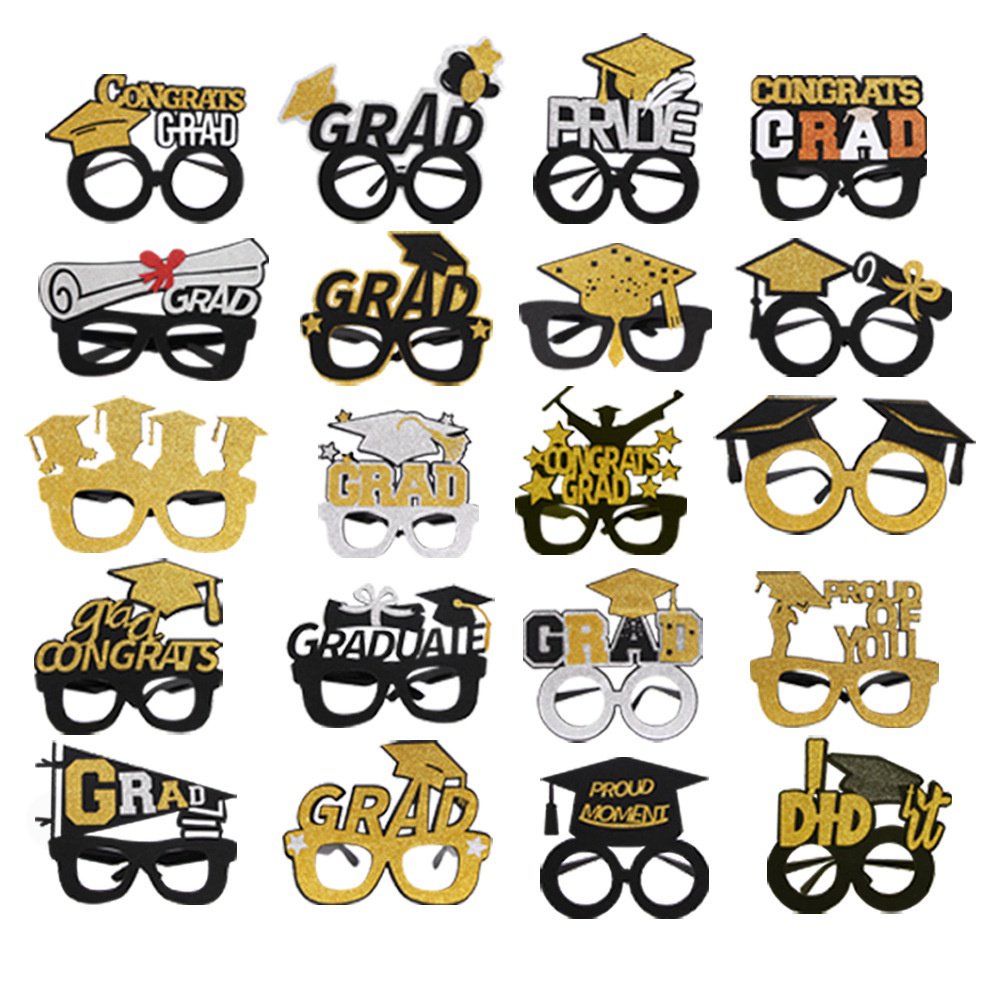 Happy Graduation Decoration Glasses, Graduation Party Mask, Grads ...