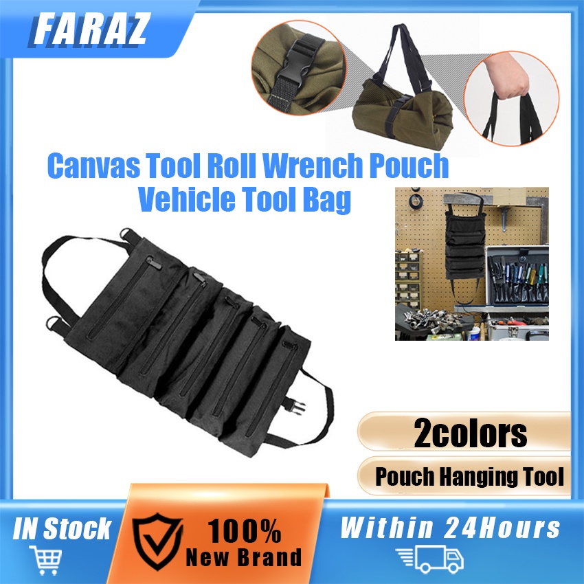 Canvas Hardware Tool bag for Car Tools Wrench Plier Screwdriver Pouch