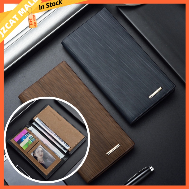 Business Wallet for Men, Men's Long Wallet, Korean Business Mens Wallet