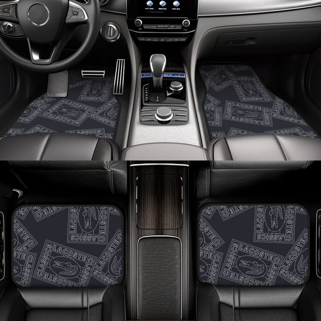 Lacost Car 4Piece Floor Mats Set, Universal Complete Set, Weatherproof