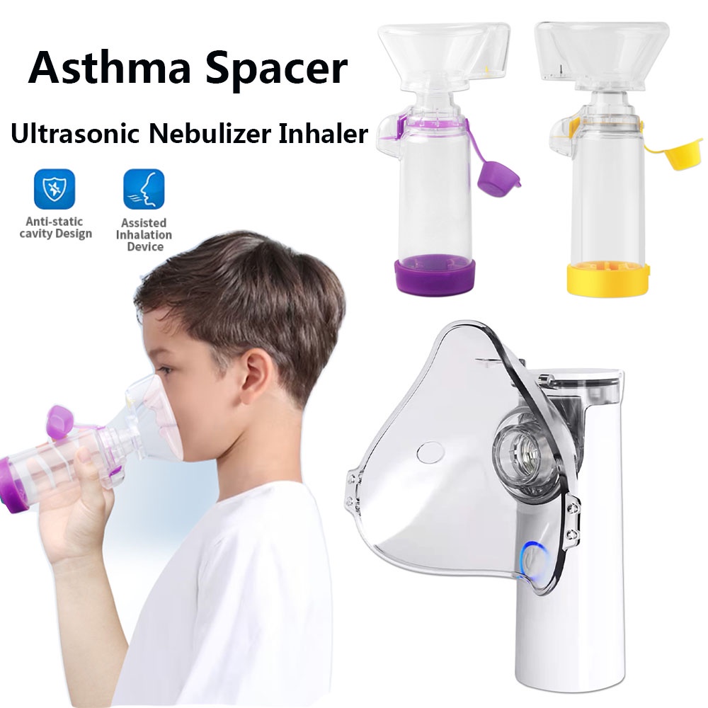 Asthma Spacer Inhaler Spacer Device Portable Nebulizer Machine Silicone