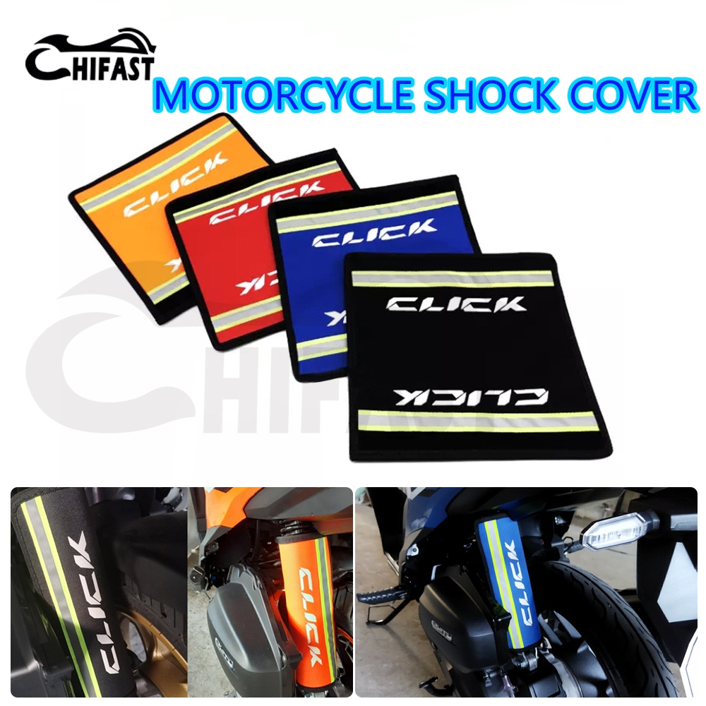 HIFAST Universal Motorcycle Shock Cover Honda Click Shock Absorption ...