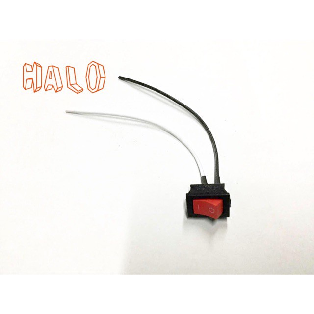 Motorcycle On/Off 2-Way Switch with Wire motorcycle Llight switch ...