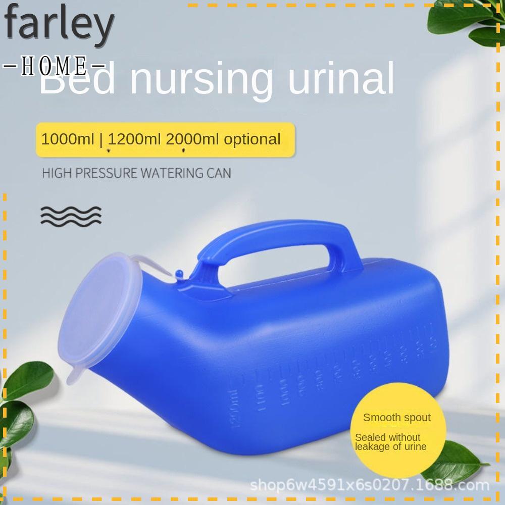 FARLEY Mobile Urinal, Urinal 1200ml Toilet, Portable Large Capacity Pe