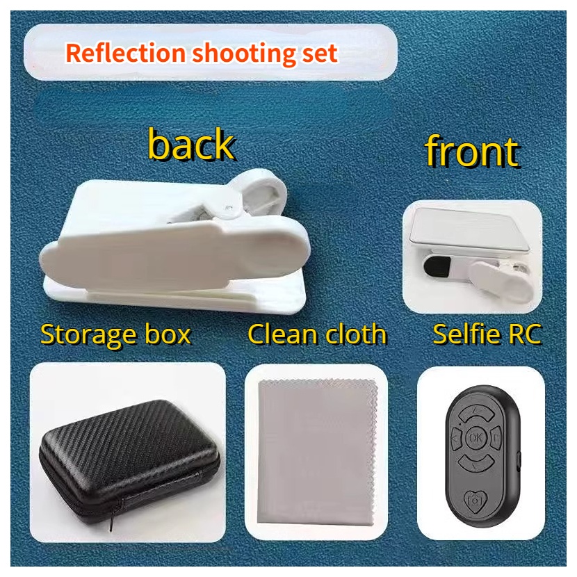 Mirror Reflection Clip Kit with RC New Mirror Reflection for Phone