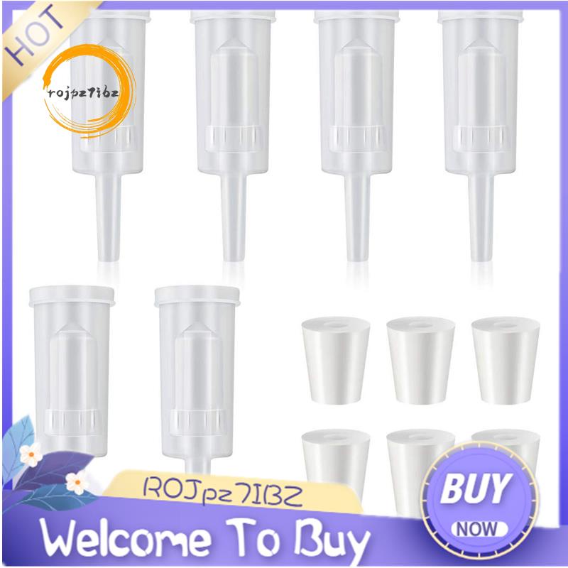 Fermentation Airlock, 6 Pack Brewing Airlock Wine Beer Airlock with