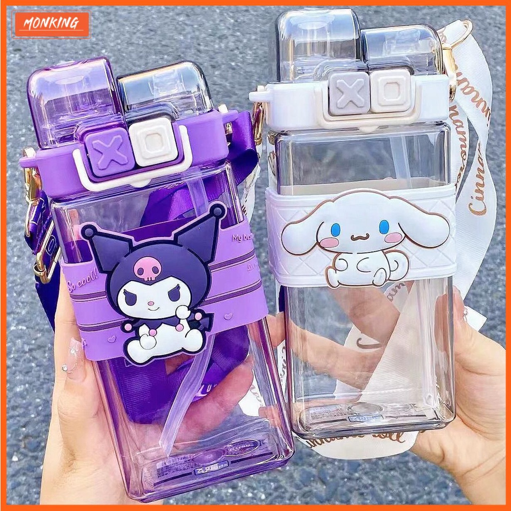 520ml Creative Punk Sanrio Kuromi Double Drink Cup Bomb Cover Double ...