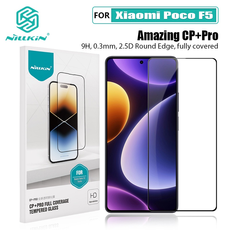 Poco F5 Tempered Glass Nillkin Cppro Anti Explosion Fully Screen Protector For Xiaomi Poco F5 4561