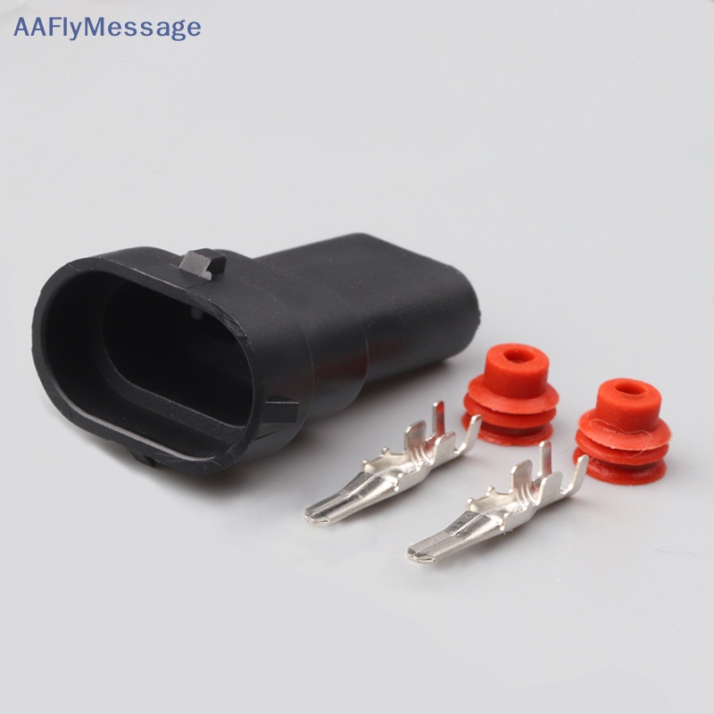 AFIYM 2 Pin H8 H11 Male Female Socket Plug Adapter for Car Foglight ...