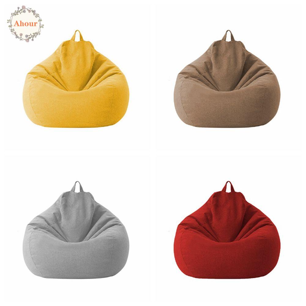AHOUR Sofas Cover Lazy Easy Clean Seat Living Room BeanBag Case