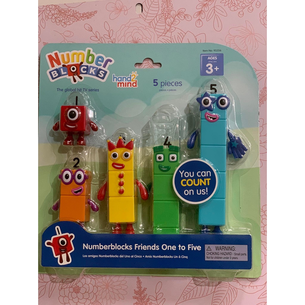 Numberblocks Friends One to Five Figures | Shopee Philippines