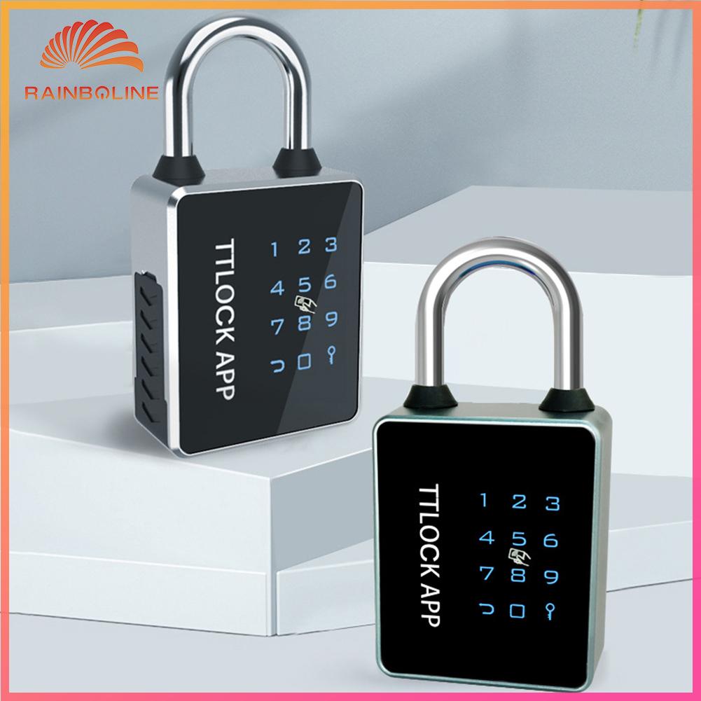 Rain Keyless Batterypowered Lock TUYA/TTLOCK APP Smart Padlock IP65