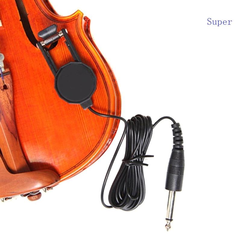 Super Clip-on Pickup Vocal Pick Up Transducer for Tuner Music ...