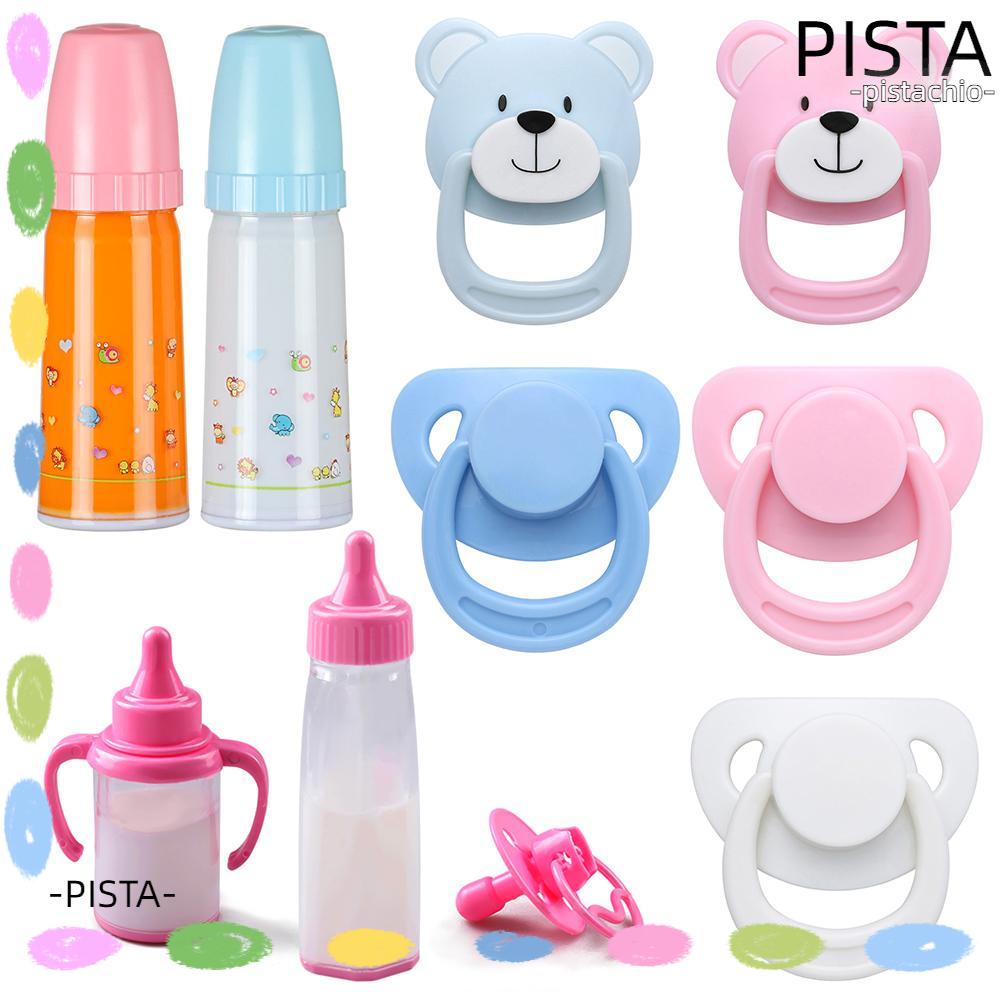 PISTA 1/2/3PCS Doll Magnetic Pacifier Kids Toy Dummy Baby Juice Milk ...
