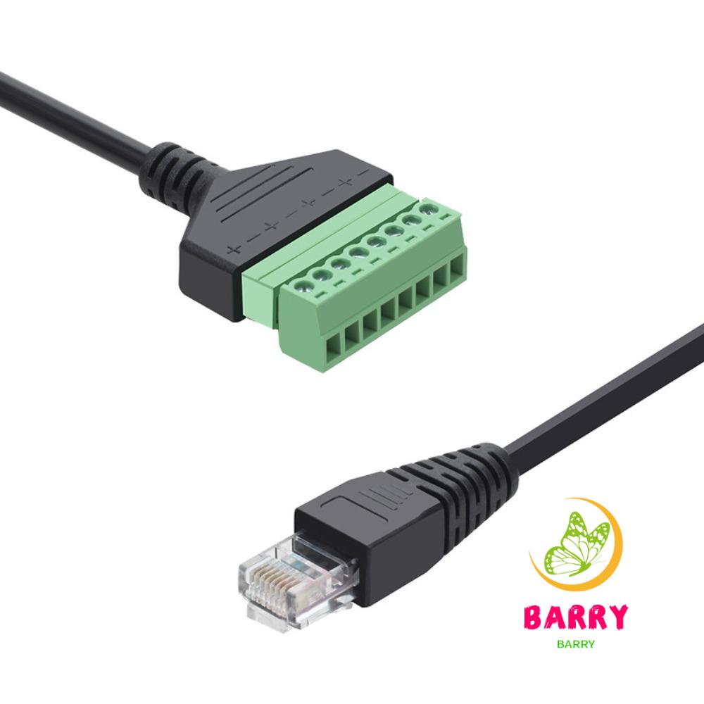 BARRY RJ45 Plug Cable For CCTV Camera With Screw Holes RJ45