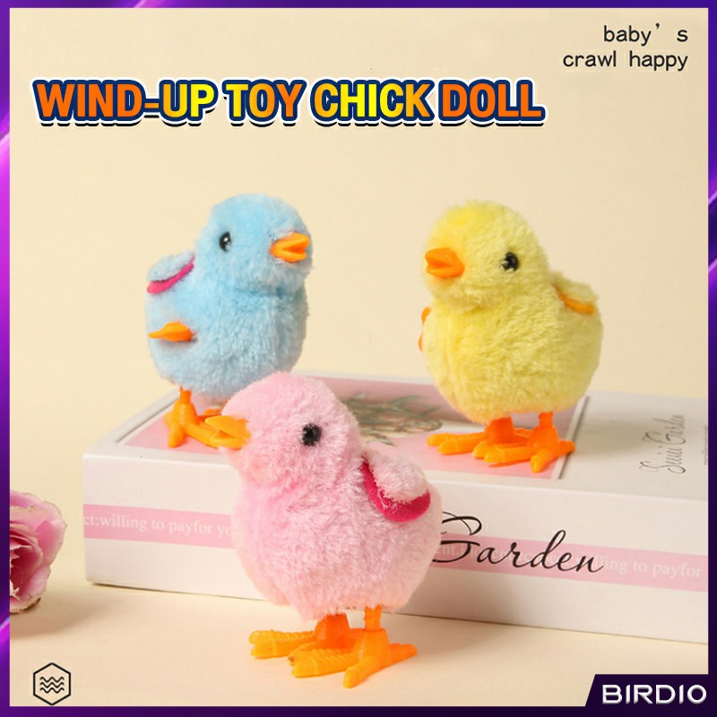 Birdio Wind Up Plush Chicken Toys Kids Walking Chicks Toy （Color random ...