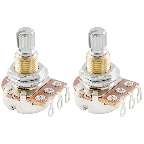 Pro Brass Thread Mini Metric Size B25K Guitar Pots Linear Taper