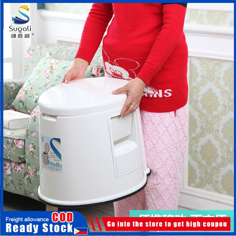 (COD Bulacan) Mobile Toilet Elderly Pregnant Women Portable Indoor