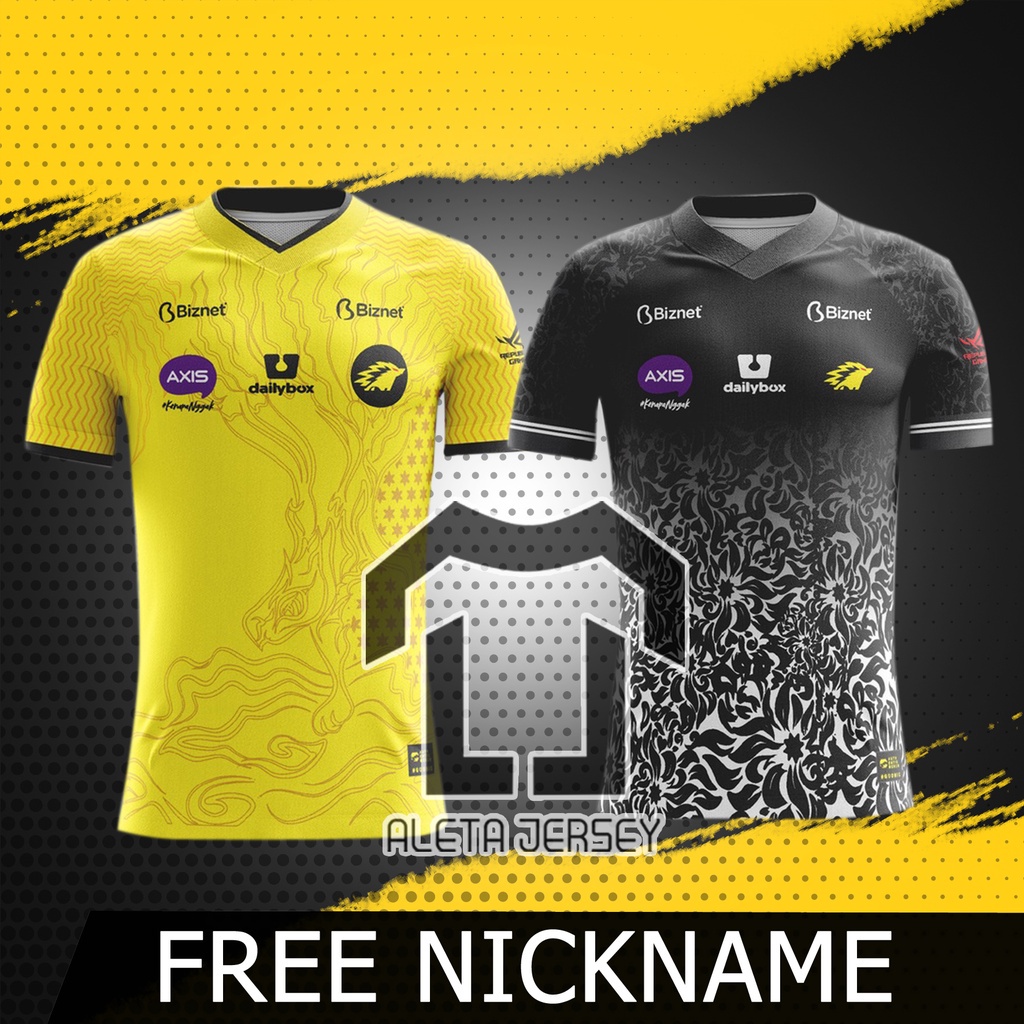 New Onic Esports Jersey 2023 Pro Edition Home & Away Home Away Pro