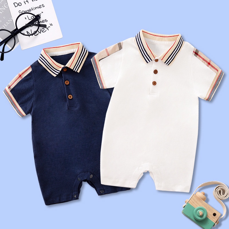 Baby Onesies for Boys 0 18 Months Gentleman Polo Romper Christening