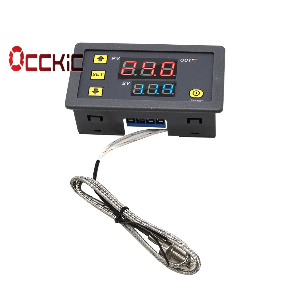 Occkic W3230 Mini Digital Temperature Controller 12V 24V 220V ...