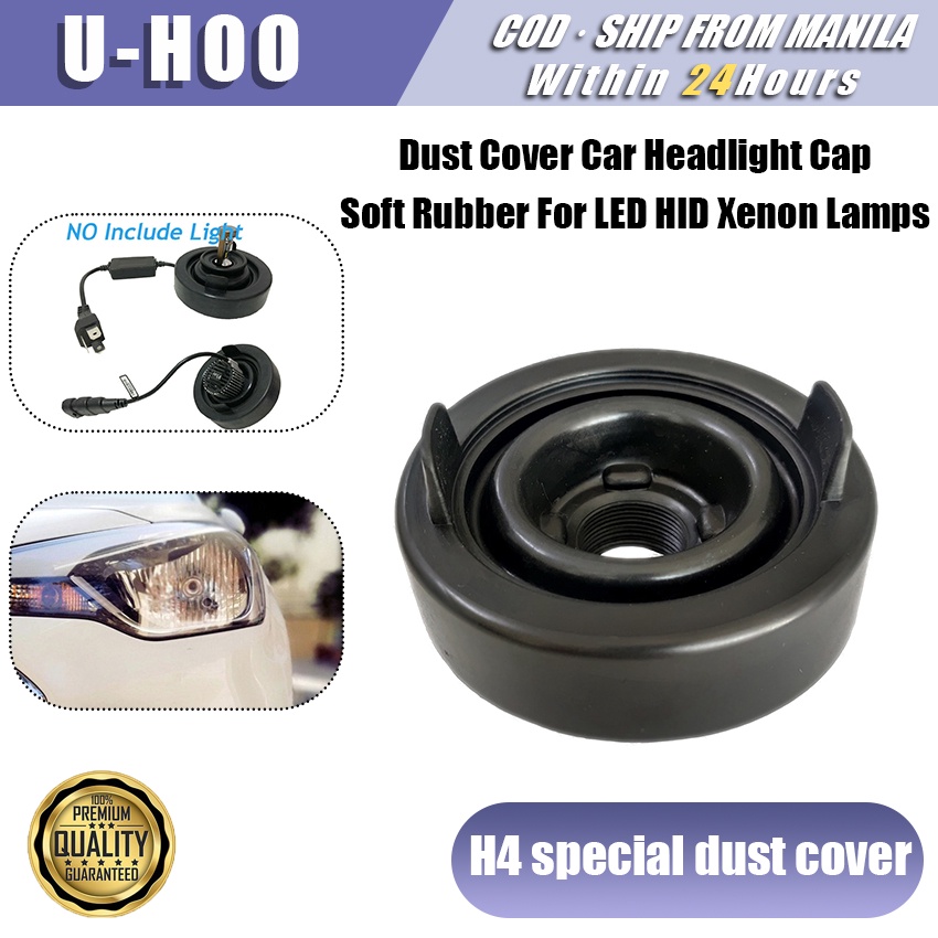 Original H4 Headlight Dust Cover Waterproof Dustproof Seal Cap for LED