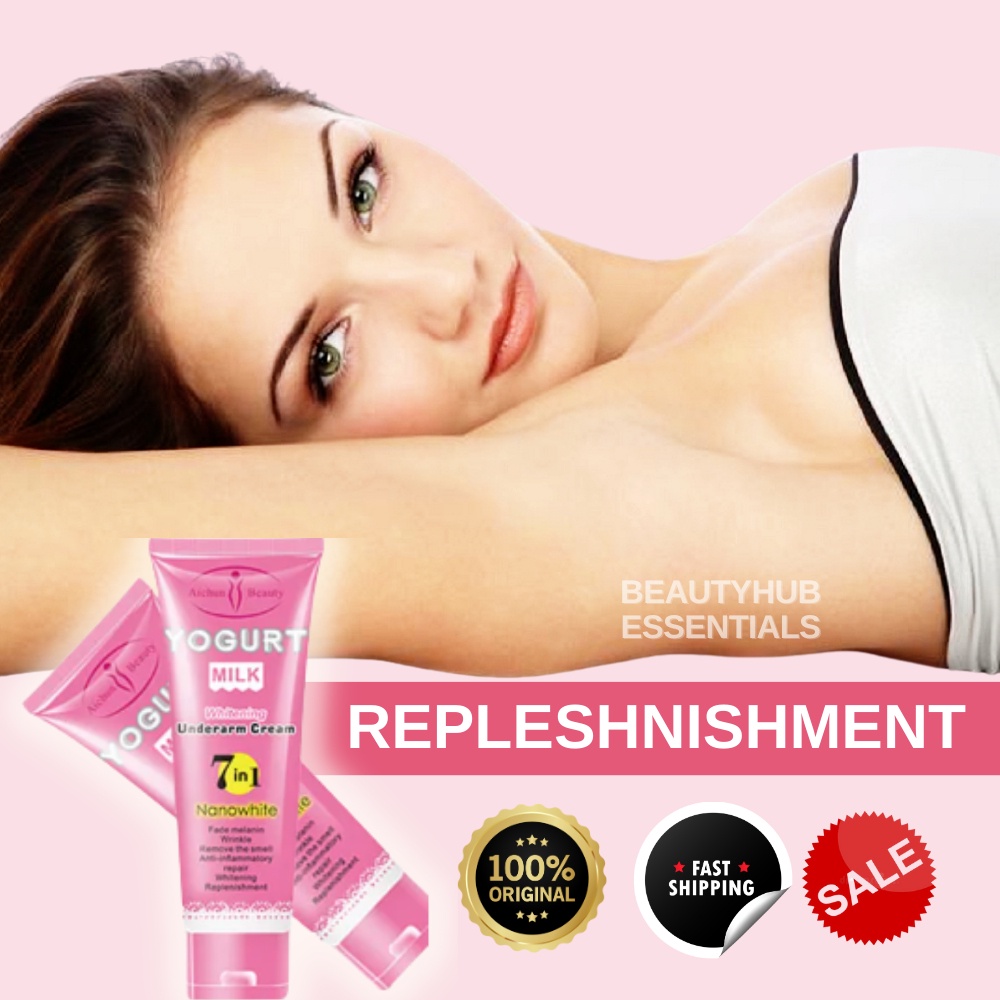 7in1 Nano white Magic White Yogurt Milk Whitening Underarm Cream Anti