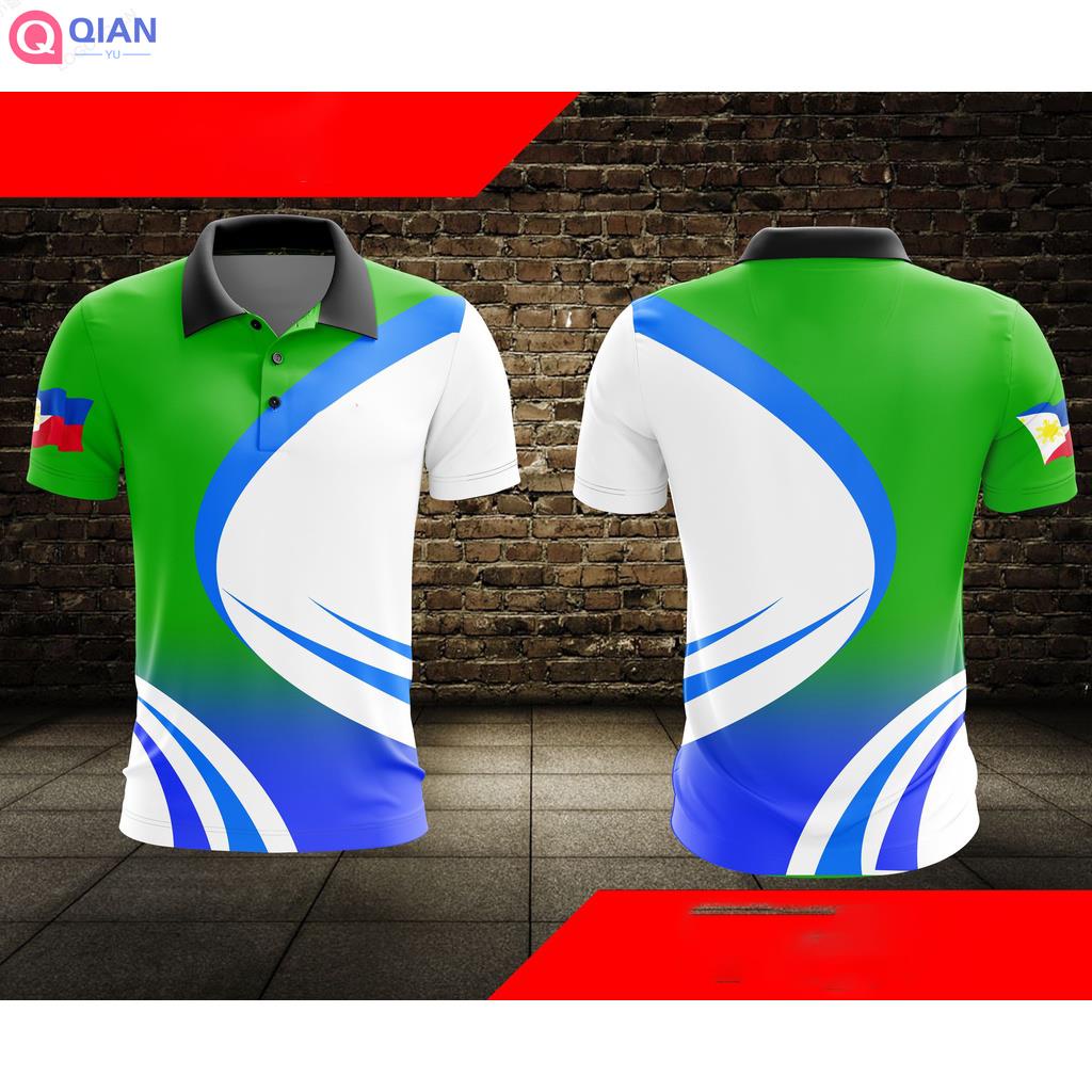 New Design Full Sublimation green teacher Shirt Polo Shirt with logo