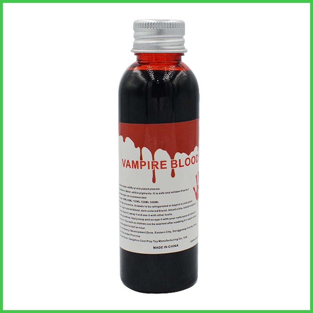 1/2fl oz Fake Blood for Halloween Faux Fresh or Coagulated Blood for ...