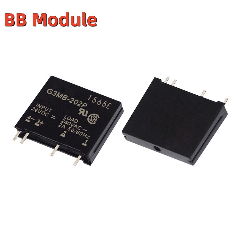 1Pcs 5V 12V 24V DC-AC Solid State Relay Module G3MB-202P G3MB 202P PCB ...